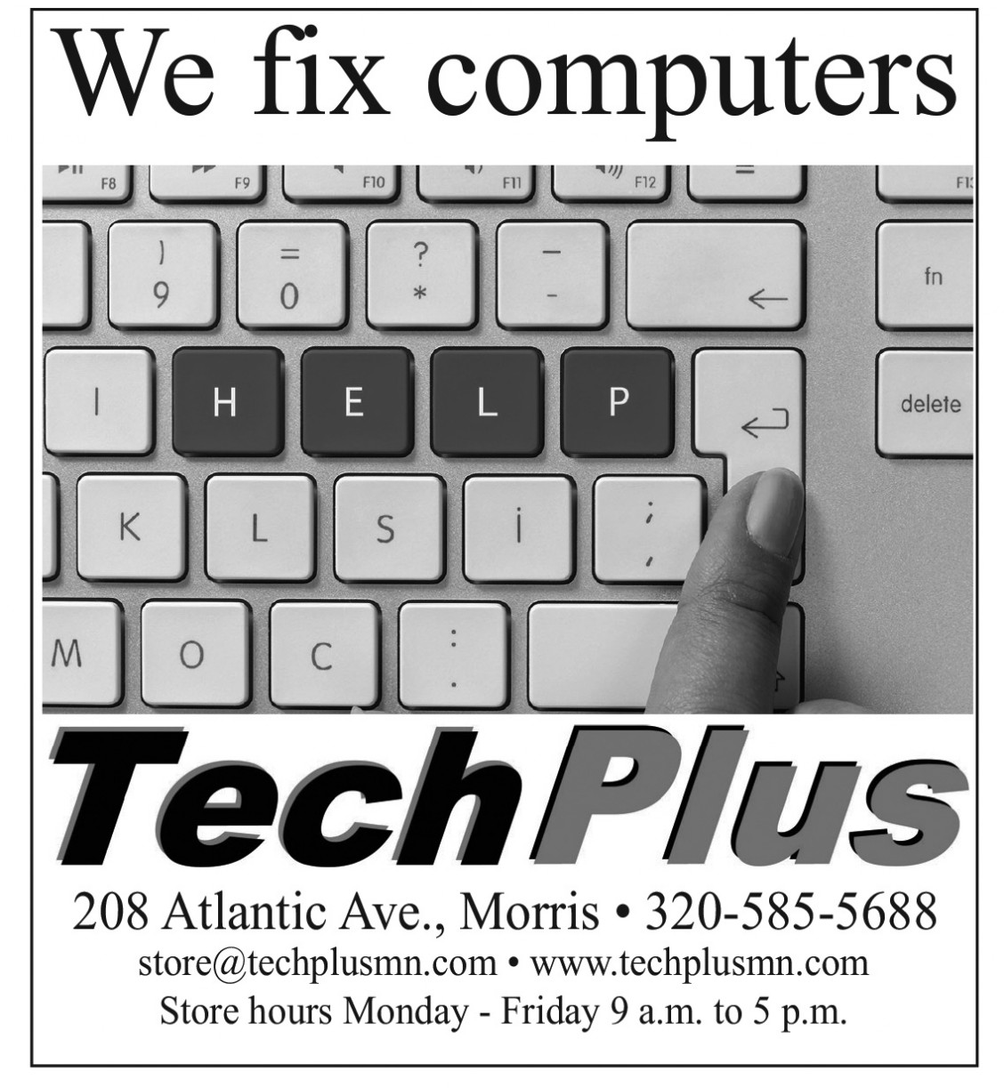 WE FIX COMPUTERS